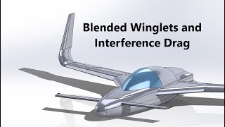 ERacer Blended Winglet and Interference Drag CFD Analysis [upl. by Oramlub]