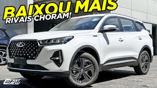 NOVO CAOA CHERY TIGGO 7 PRO HYBRID 2025 AGORA BARATO HUMILHA CONCORRÊNCIA E VAI DOMINAR O MERCADO [upl. by Rrats]