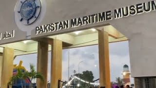 Pakistan Maritime Museum Karachi Enjoy Karyn vlog ko Azlanshah [upl. by Blanch896]