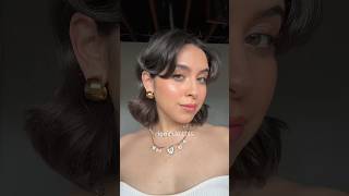 Short hair hack for tucking your hair behind your ears🎀shorthair shorthairstyles hairhacks hair [upl. by Azpurua]