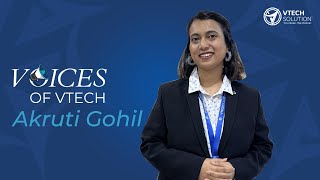 An Inspiring Journey of Akruti Gohil  Voices of vTech [upl. by Otiv]