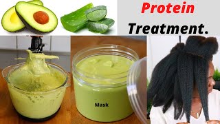 Intense Aloe Vera and Avocado Protein Treatment For Extreme Hair Growth [upl. by Mannos]