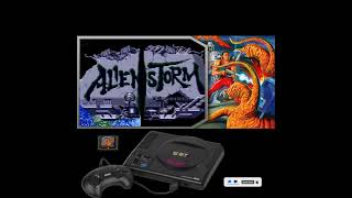 Alien Storm Sega Megadrive  Intro [upl. by Newo180]