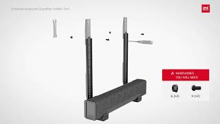 One For All Soundbar Holder Mount WM5310 [upl. by Ahmed67]