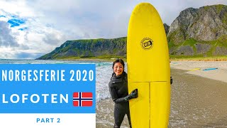 Adventures in the Heart of Lofoten Norway Surfing Snorkeling and Exploring Henningsvær and Unstad [upl. by Orva]