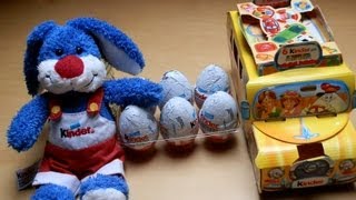 Kinder Surprise Surprise Eggs Bus [upl. by Burner159]