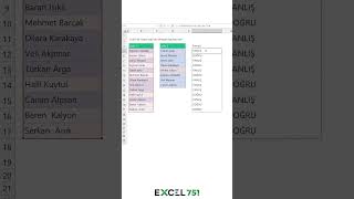 Excelde 2 Listeyi Karşılaştırma ve Kaç Fark Olduğunu Bulma Formülü  EXCEL 751 [upl. by Cordle]