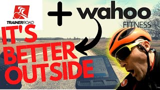 TrainerRoad  Wahoo for Outdoor Workouts [upl. by Lairret]