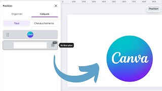 Comment modifier larrièreplan dun design Canva [upl. by Mellisent]