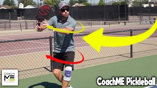 Advanced Pickleball 3rd Shot Drop Techniques 💯  CoachME [upl. by Amaryl]