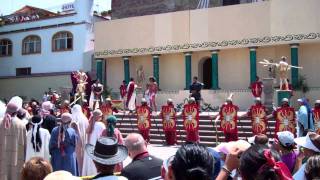 Passion Play  Part 6 Jesus Mocked and Begins Procession to Golgatha [upl. by Nodyroc]