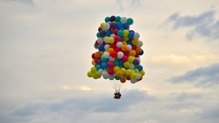 TransAtlantic Cluster Balloon  quotNewfoundland Expressquot  Col Kittinger mix [upl. by Favian614]