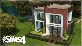 Modern House in The Sims 4 Base Game ONLY  NO CC  Sims 4 Speed Build [upl. by Octavus214]