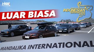 Team HSR Turun di Indonesian Bimmerfest 2023 Mandalika Tergokil [upl. by Allsun]