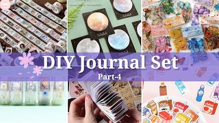 Part4 DIY JOURNAL SET How to Make Journal Set at Home DIY Journal kit  DIY Journal Stationary [upl. by Gelasias105]