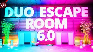 Fortnite Duo Escape Room 60 Tutorial Code 142401318185 [upl. by Anrahs]