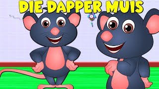 Die Dapper Muis  Afrikaans Kinderliedjies  Kleuterskool liedjies  The Brave Mouse Afrikaans Rhyme [upl. by Shelburne]