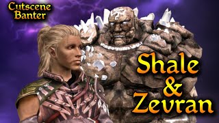 Shale and Zevran COMPLETE Banter  Dragon Age Origins [upl. by Anauqal]