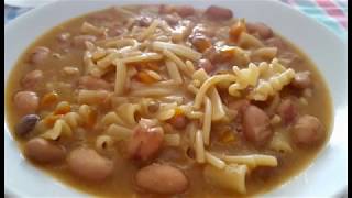 Pasta e Fagioli Borlotti Beans and pasta Pasta e fagioli freschi [upl. by Navar]