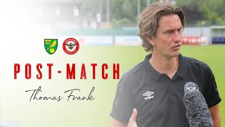 Reaction Thomas Frank postNorwich City [upl. by Pansy]