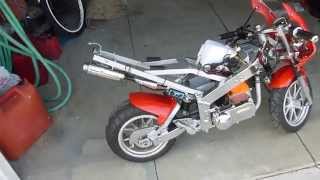 110cc X6 Pocket Bike [upl. by Nyliak]