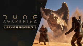 Dune Awakening – Survive Arrakis Trailer [upl. by Esirahc]