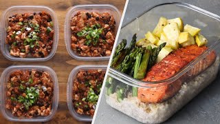 5 Easy amp Healthy Meal Prep Recipes [upl. by Akiehsat]