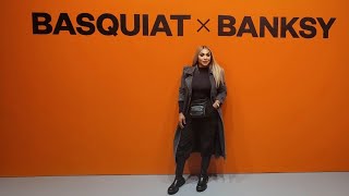 I went to the Basquiat x Banksy exhibit [upl. by Lathe]