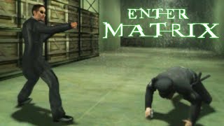 Enter the Matrix  Original Xbox Gameplay 2003 [upl. by Peursem]