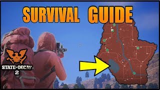 State Of Decay 2  BEST BASES WEAPONS amp MORE Tips amp Tricks MEAGHER VALLEY SURVIVAL GUIDE [upl. by Asusej438]