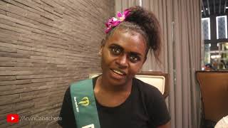 Pauline Tibola is honored to be the first Papua New Guinean that participate in Miss Earth pageant [upl. by Notfa547]