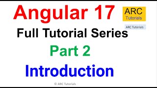 Angular 17 Tutorial 2  Introduction Angular 17 Tutorial For Beginners [upl. by Bosson309]