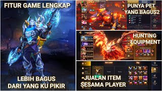 GAME RPG INI FITUR LENGKAP BISA JUALAN SESAMA PLAYER Dungeon Hunter 6 Gameplay LV 240 Boss Battle [upl. by Naffets]