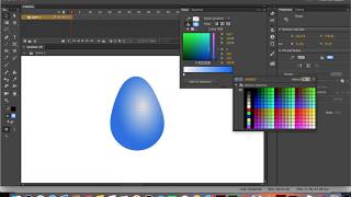 GD190  Adobe Animate CC  waterDrop  animation  and with AS3 [upl. by Marquardt]