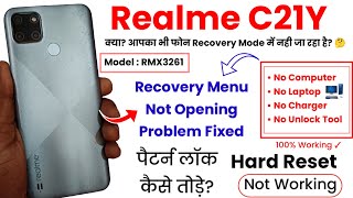 Realme C21Y RMX3261 Hard Reset  Realme C21Y Pattern Unlock  Realme C21Y Recovery Mode Not Open [upl. by Maltzman]