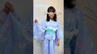 Yukata Summer Kimono Style 浴衣コーデ ochikeron [upl. by Hanikahs]