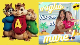 quotAlvin e i Chipmunks cantano Voglio Vivere al Mare  Cover Esclusivaquot [upl. by Adala]