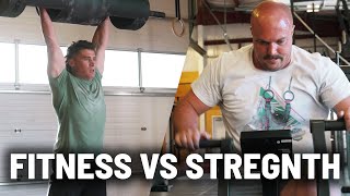 Worlds Strongest Man Vs 2x Worlds Fittest Man [upl. by Fortunato]