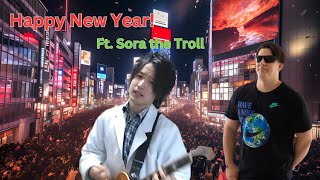 Shibuya New Years Countdown Night Walk HD Ft sorathetroll [upl. by Karalynn]