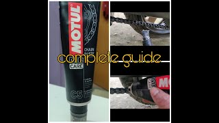 Motul Chain Paste  How to use motul chain paste complete details [upl. by Oderfodog]