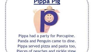 Alphafriends Pippa Pig [upl. by Mazurek]