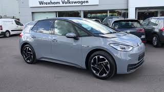 Volkswagen ID3 Electric Pro Performance Moonstone Grey New Car  Wrexham Volkswagen [upl. by Htes46]