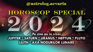 HOROSCOP SPECIAL 2024 cu astrolog ACVARIA  Zodii influentate de marile planete subtitrat [upl. by Durtschi725]