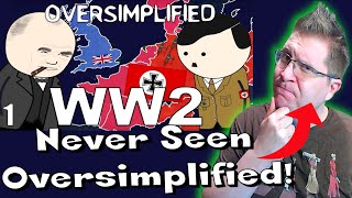 History Noob Watches OverSimplified  WW2 Part 1  FIRST TIME Seeing OverSimplified Reaction [upl. by Wren]