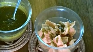 Salsa verde con epazoteRecetas de LuzMa [upl. by Eilrahc]