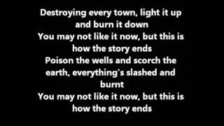 How The Story Ends Megadeth lyrics YouTube [upl. by Gnilrac483]