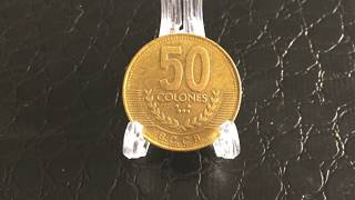 Coin Costa Rica 50 Colones 1999 [upl. by Adla]