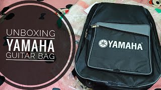 Yamaha Acoustic Guitar traveling bag  Unboxing Video yamaha guitar bag  2024 [upl. by Anidan]