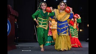 Punjabi Folk Dance Performance Girls  Ve me tere larr lagiyan 6th Annual Cultural Fiesta 2023 [upl. by Katya]