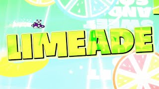 quotLimeadequot by AudieoVisual ALL COINS  Geometry Dash Daily 1318 [upl. by Shreeves]